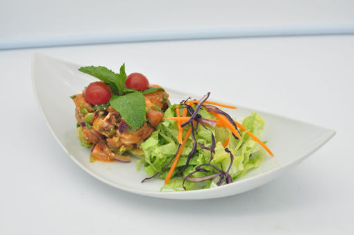 Image de S7 - Lap Pla Saumon (tartare de saumon thaï)