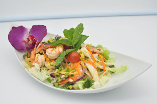 Image de S8 - Yam Rouammit Talay (salade de fruits de mer aux épices thaï )