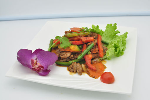Image de P12 - Phad Kaphao (sautée au basilic pimenté )