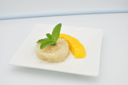 Image de D11 riz gluant au lait coco à la mangue mûre